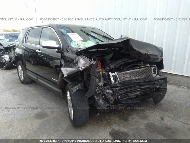 2GKALMEK1D6251821 - 2013 GMC TERRAIN SLE BLACK photo 1