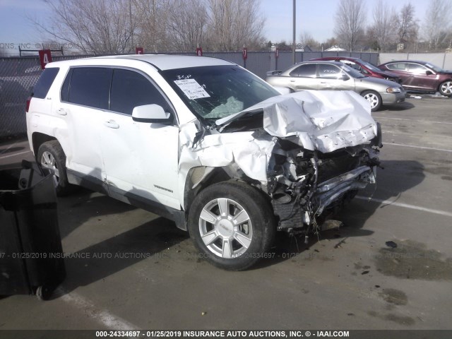 2CTFLREC1B6385995 - 2011 GMC TERRAIN SLE WHITE photo 1