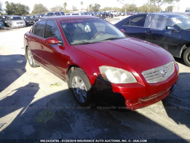 1N4AL11D96C161611 - 2006 NISSAN ALTIMA S/SL RED photo 1