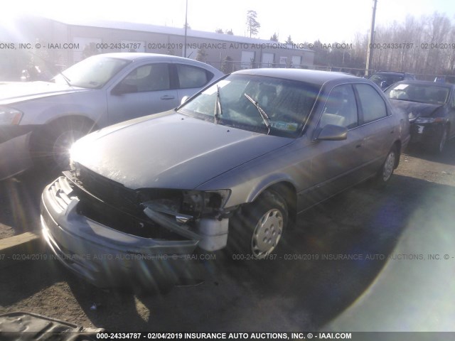 4T1BG22K6VU028797 - 1997 TOYOTA CAMRY CE/LE/XLE BEIGE photo 2