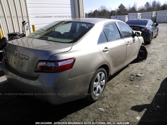 4T4BE46K99R060487 - 2009 TOYOTA CAMRY SE/LE/XLE 金色 照片 4