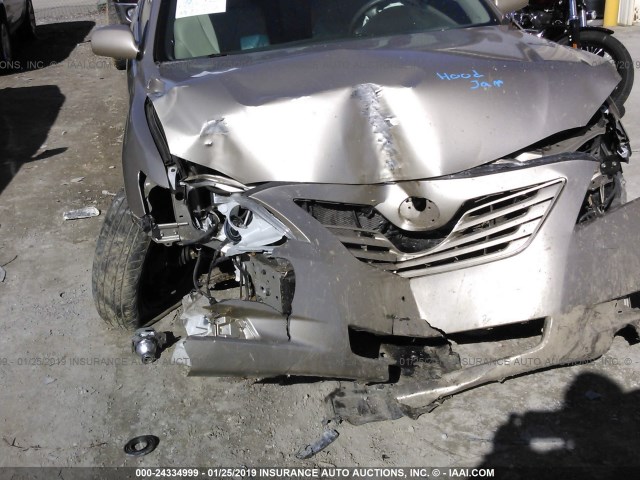 4T4BE46K99R060487 - 2009 TOYOTA CAMRY SE/LE/XLE 金色 照片 6