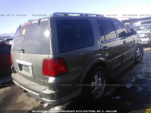 5LMFU28R73LJ30723 - 2003 LINCOLN NAVIGATOR GRAY photo 4