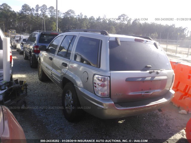 1J4GX48S74C277198 - 2004 JEEP GRAND CHEROKEE LAREDO/COLUMBIA/FREEDOM 棕色 照片 3