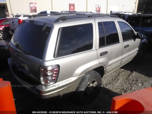 1J4GX48S74C277198 - 2004 JEEP GRAND CHEROKEE LAREDO/COLUMBIA/FREEDOM 棕色 照片 4