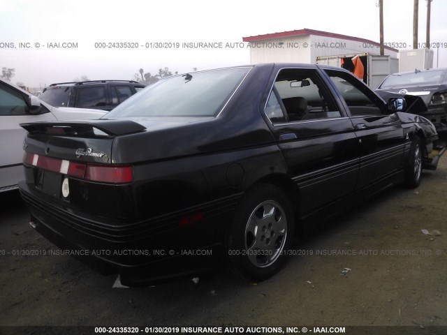 ZAREA33E3M6213674 - 1991 ALFA ROMEO 164 SPORT BLACK photo 4