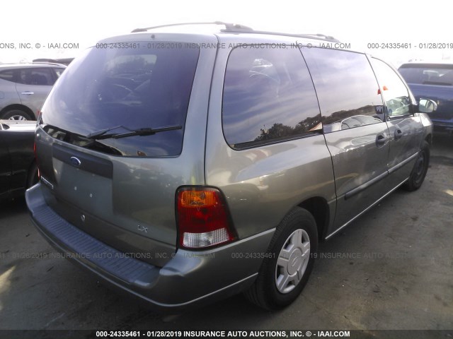 2FMZA514X3BB20518 - 2003 FORD WINDSTAR LX GRAY photo 4