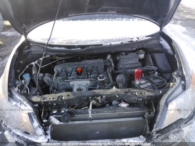 2HGFG3B85FH523577 - 2015 HONDA CIVIC EX BLACK photo 10