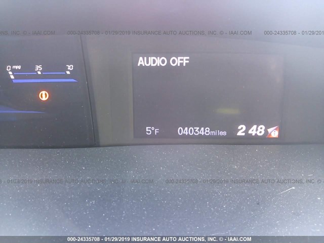 2HGFG3B85FH523577 - 2015 HONDA CIVIC EX BLACK photo 7