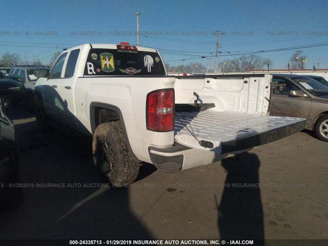 1GTV2VEC9FZ420828 - 2015 GMC SIERRA K1500 SLT WHITE photo 3