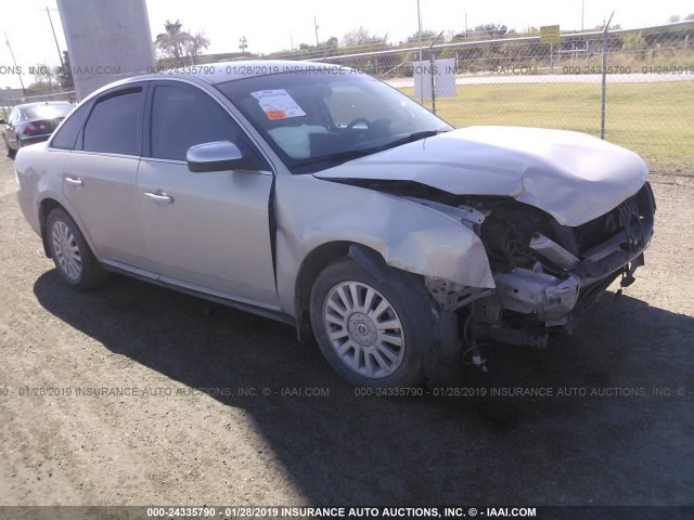 1MEHM40W89G633321 - 2009 MERCURY SABLE BEIGE photo 1