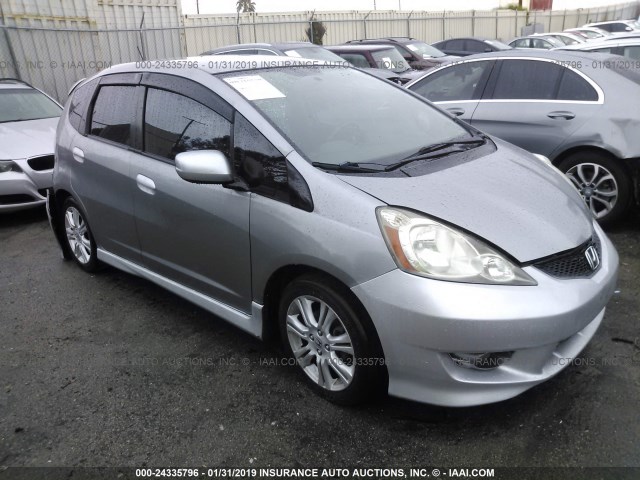 JHMGE88659S027489 - 2009 HONDA FIT SPORT GRAY photo 1