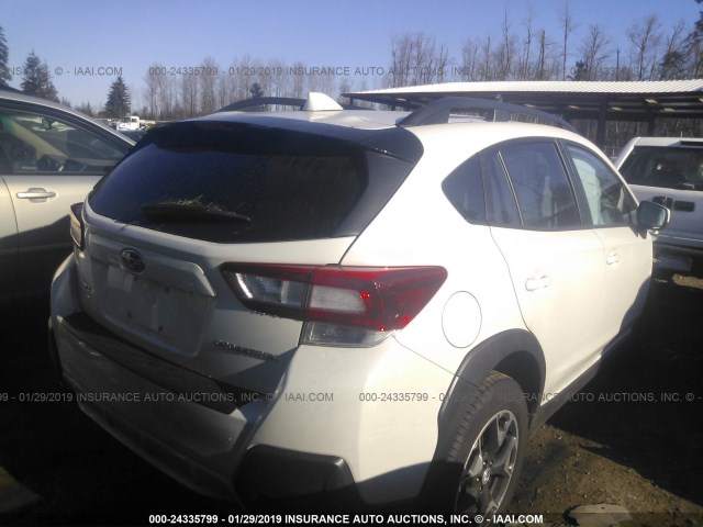 JF2GTABC5JH275418 - 2018 SUBARU CROSSTREK PREMIUM WHITE photo 4