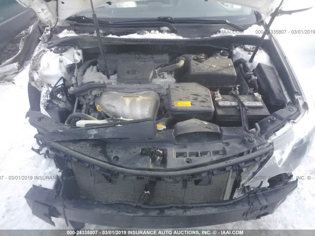 4T1BF1FK0EU840216 - 2014 TOYOTA CAMRY L/SE/LE/XLE 白色 照片 10