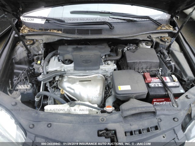 4T1BF1FK4GU258039 - 2016 TOYOTA CAMRY LE/XLE/SE/XSE BLACK photo 10