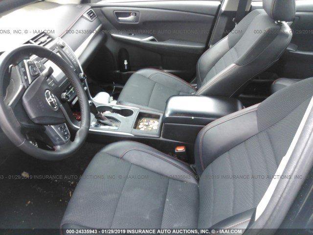 4T1BF1FK4GU258039 - 2016 TOYOTA CAMRY LE/XLE/SE/XSE BLACK photo 5