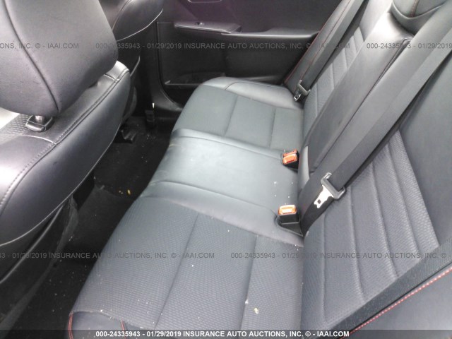 4T1BF1FK4GU258039 - 2016 TOYOTA CAMRY LE/XLE/SE/XSE BLACK photo 8