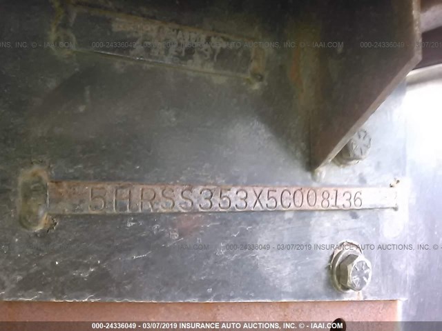 5HRSS353X5C008136 - 2005 WEEKENDWA SLC3505  白色 照片 9