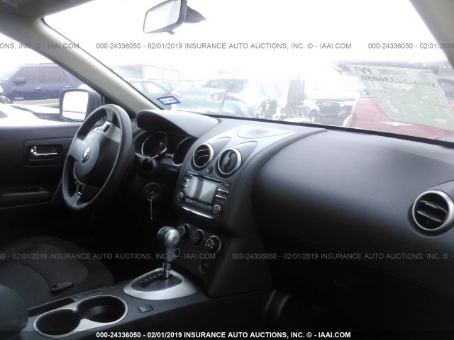 JN8AS5MT1CW265211 - 2012 NISSAN ROGUE S/SV SILVER photo 5