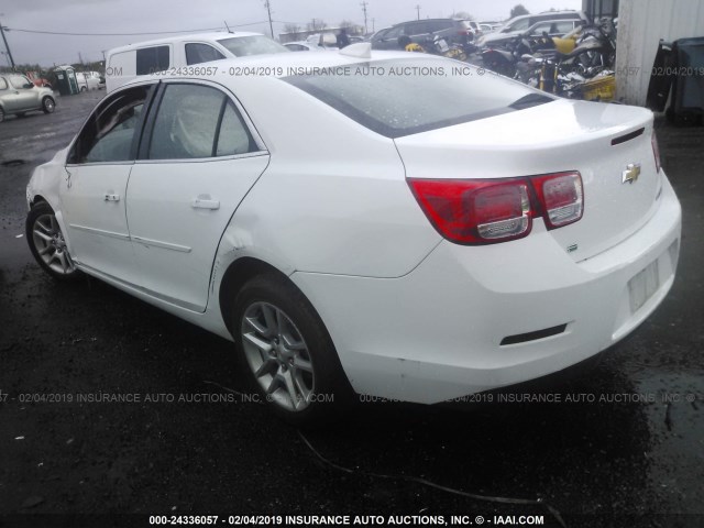 1G11C5SL9FF293198 - 2015 CHEVROLET MALIBU 1LT თეთრი ფოტო 3