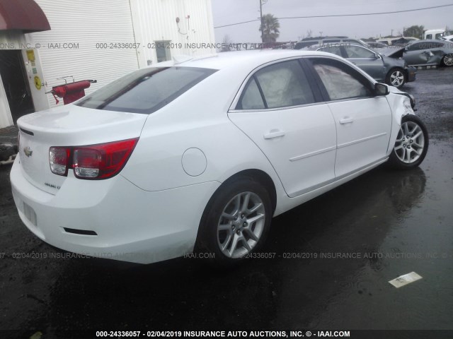 1G11C5SL9FF293198 - 2015 CHEVROLET MALIBU 1LT თეთრი ფოტო 4