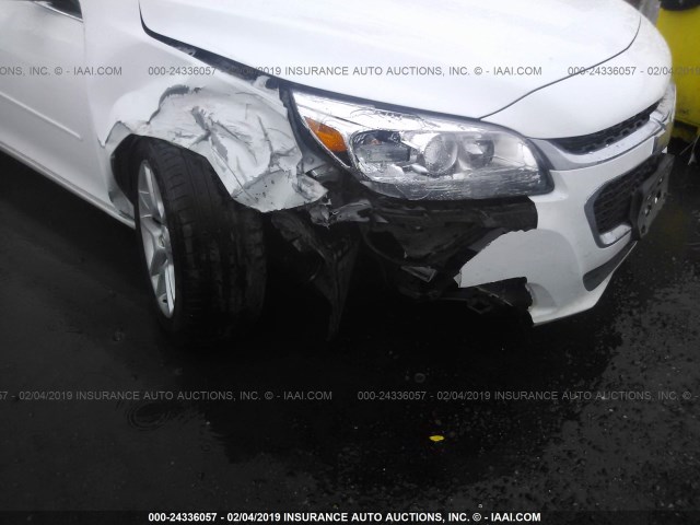 1G11C5SL9FF293198 - 2015 CHEVROLET MALIBU 1LT თეთრი ფოტო 6