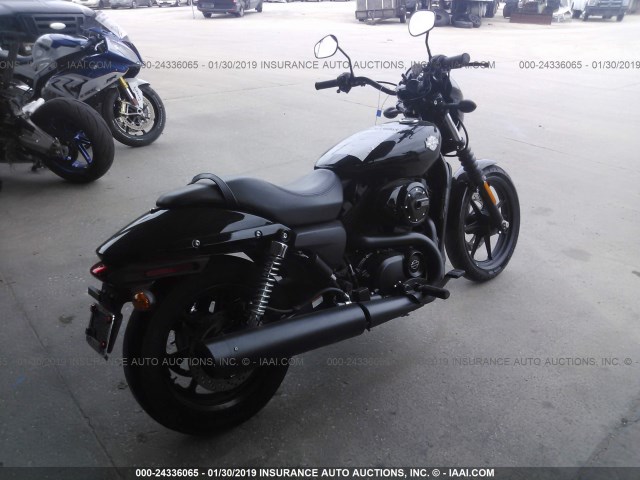 1HD4NAA16FC500783 - 2015 HARLEY-DAVIDSON XG500 BLACK photo 4