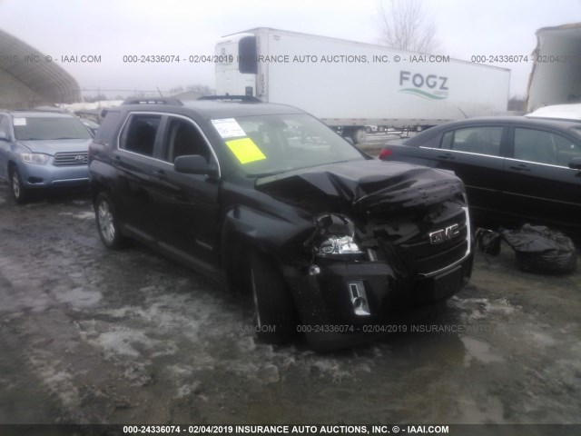 2GKFLTEKXD6217635 - 2013 GMC TERRAIN SLE BLACK photo 1