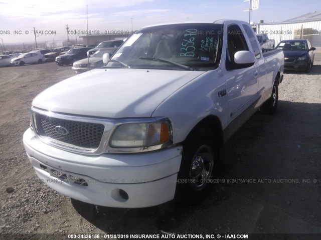 1FTZX1727YNB35670 - 2000 FORD F150 WHITE photo 2