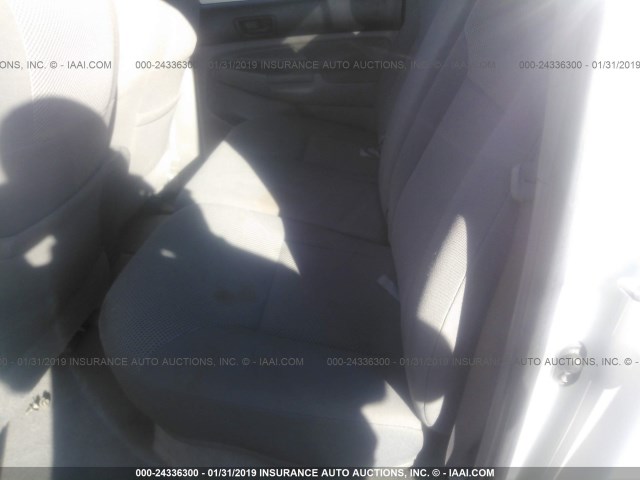 5TELU42NX8Z518310 - 2008 TOYOTA TACOMA DOUBLE CAB 白色 照片 8