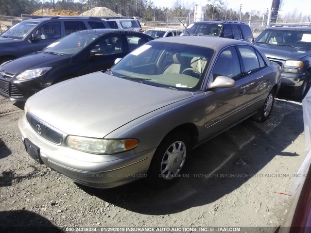 2G4WS52J321101611 - 2002 BUICK CENTURY GOLD photo 2