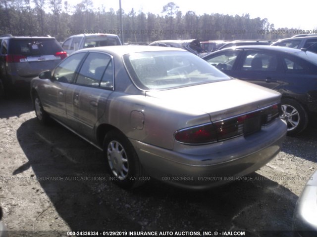 2G4WS52J321101611 - 2002 BUICK CENTURY GOLD photo 3