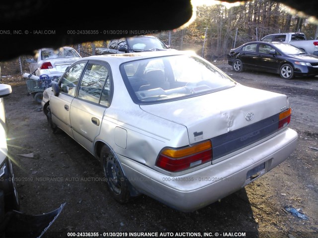 1NXAE09BXSZ349362 - 1995 TOYOTA COROLLA LE/DX BEIGE photo 3