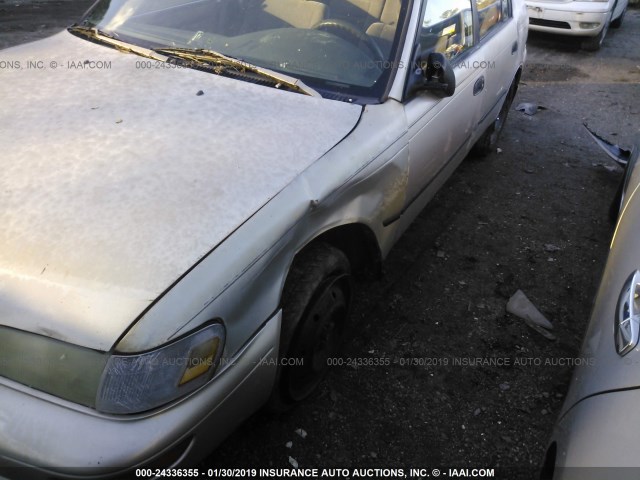 1NXAE09BXSZ349362 - 1995 TOYOTA COROLLA LE/DX BEIGE photo 6