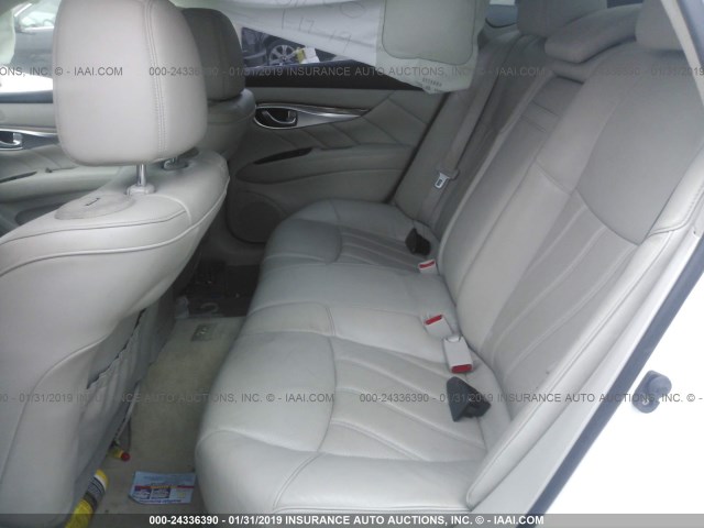 JN1BY1AP3BM324092 - 2011 INFINITI M37 WHITE photo 8