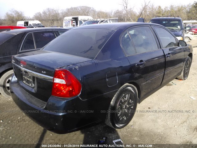 1G1ZS58F57F300947 - 2007 CHEVROLET MALIBU LS Qara foto 4