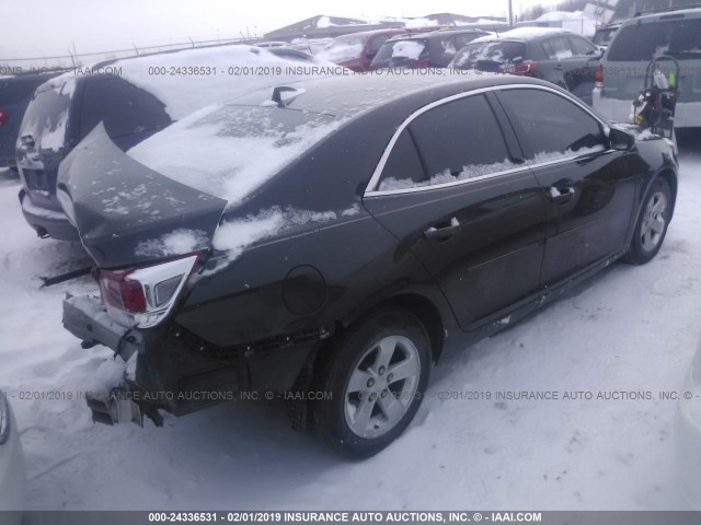 1G11B5SL1EF132572 - 2014 CHEVROLET MALIBU LS GRAY photo 4