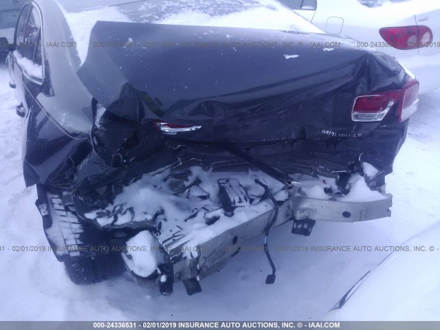 1G11B5SL1EF132572 - 2014 CHEVROLET MALIBU LS GRAY photo 6