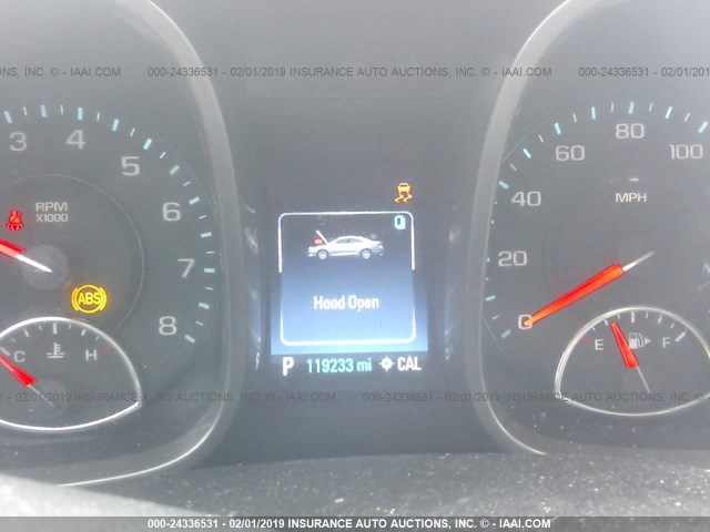 1G11B5SL1EF132572 - 2014 CHEVROLET MALIBU LS GRAY photo 7