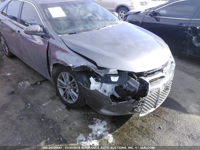 4T1BF1FKXGU189762 - 2016 TOYOTA CAMRY LE/XLE/SE/XSE ნაცრისფერი ფოტო 6