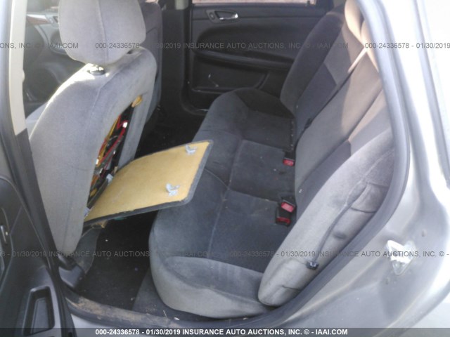 2G1WT55K369409299 - 2006 CHEVROLET IMPALA LT GRAY photo 8
