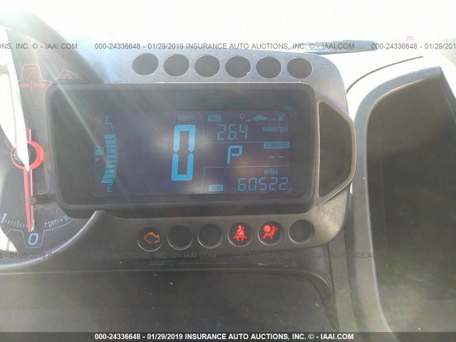 1G1JA6SH7F4190252 - 2015 CHEVROLET SONIC LS WHITE photo 7