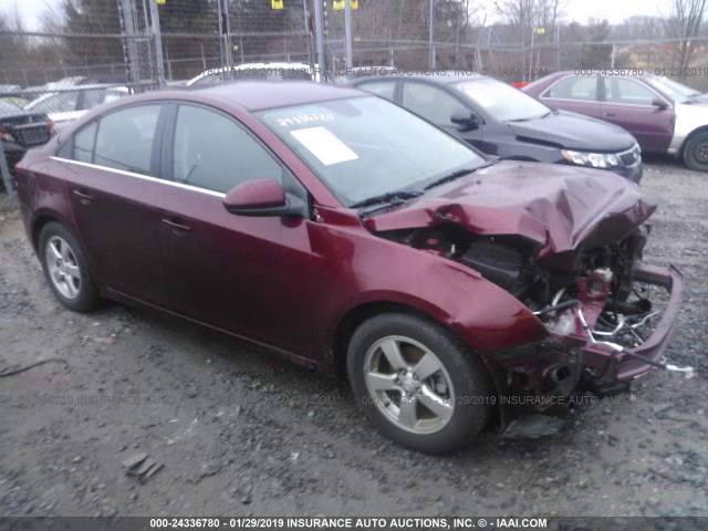 1G1PE5SB7G7141458 - 2016 CHEVROLET CRUZE LIMITED LT RED photo 1