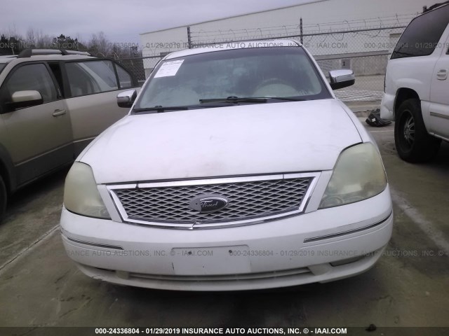 1FAFP25167G104423 - 2007 FORD FIVE HUNDRED LIMITED WHITE photo 6