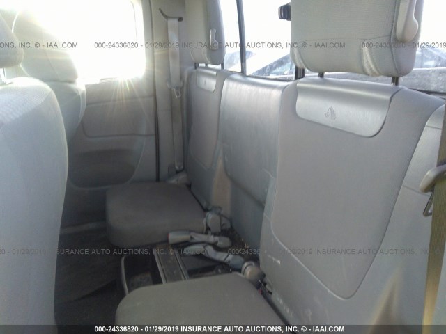 5TFTX4CNXDX022186 - 2013 TOYOTA TACOMA ACCESS CAB ნაცრისფერი ფოტო 8