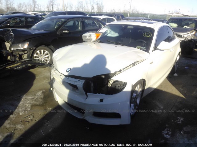 WBAUC9C51CVM12226 - 2012 BMW 135 I WHITE photo 2