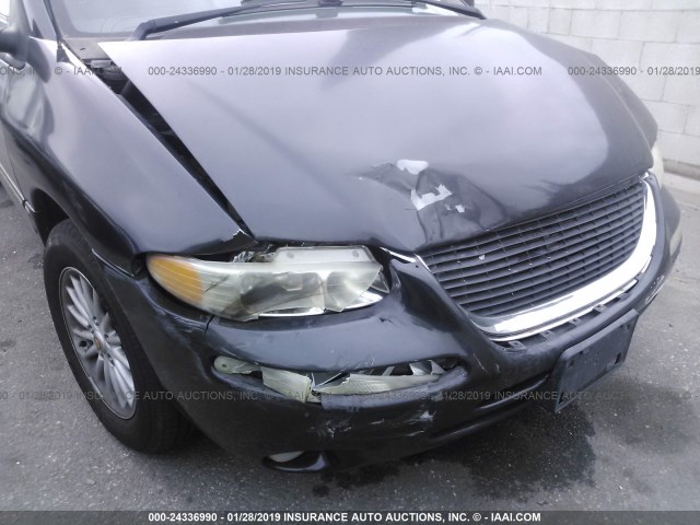 1C4GP54L3YB636312 - 2000 CHRYSLER TOWN & COUNTRY LXI BLACK photo 6