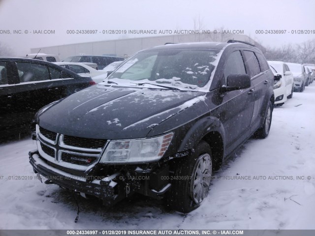 3C4PDCBG1FT754874 - 2015 DODGE JOURNEY SXT GRAY photo 2