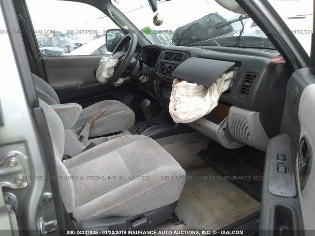 JA4LS31H51P023757 - 2001 MITSUBISHI MONTERO SPORT XLS GRAY photo 5