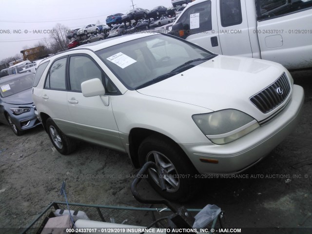 JT6GF10U5Y0061403 - 2000 LEXUS RX 300 WHITE photo 1